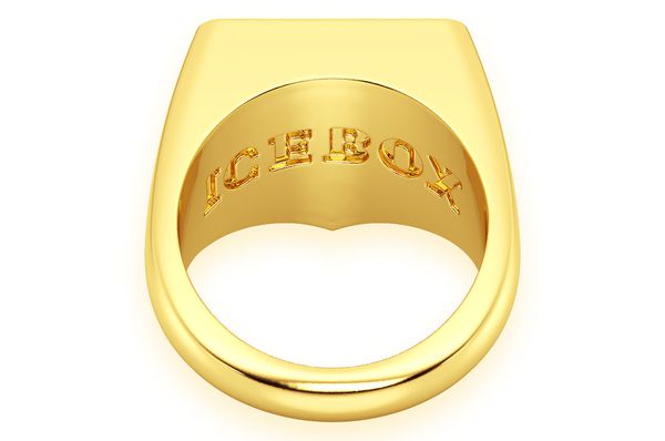 Crossbones Shield Diamond Ring 14k Solid Gold 0.60ctw