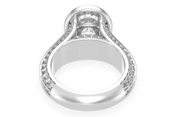 Monst - 2.00ct Oval Solitaire - Diamond Engagement Ring - All Natural