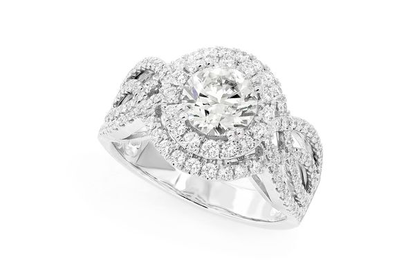 1.25ct Round Solitaire - Diamond Engagement Ring - All Natural