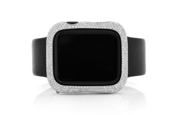 Icebox Apple Watch Series 5 14k Solid Gold 6.10ctw