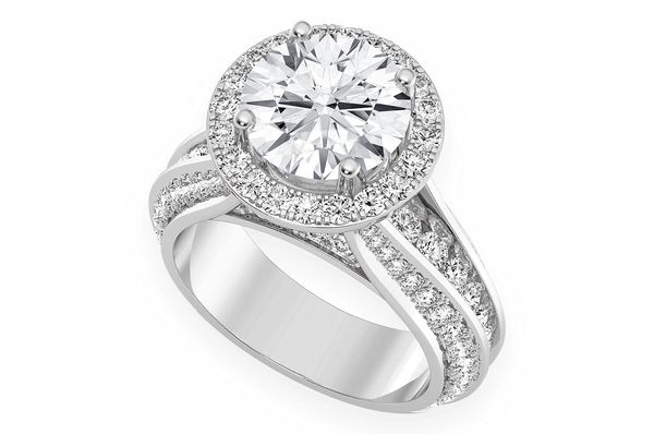 Monst - 2.00ct Round Solitaire - Diamond Engagement Ring - All Natural