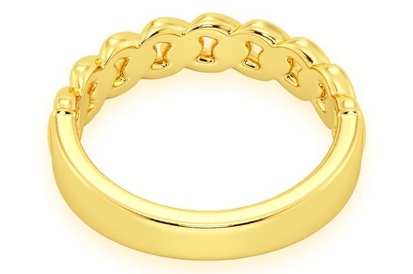 Cuban Ring 14k Solid Gold