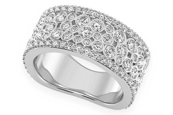 Clara Bezel Diamond Ring 14k Solid Gold 1.65ctw