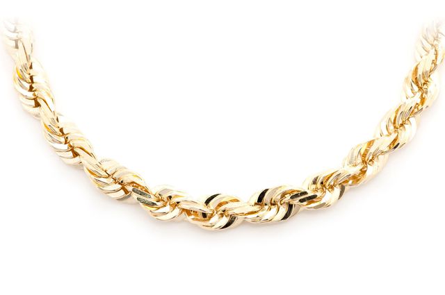 6mm Rope 14K   Chain