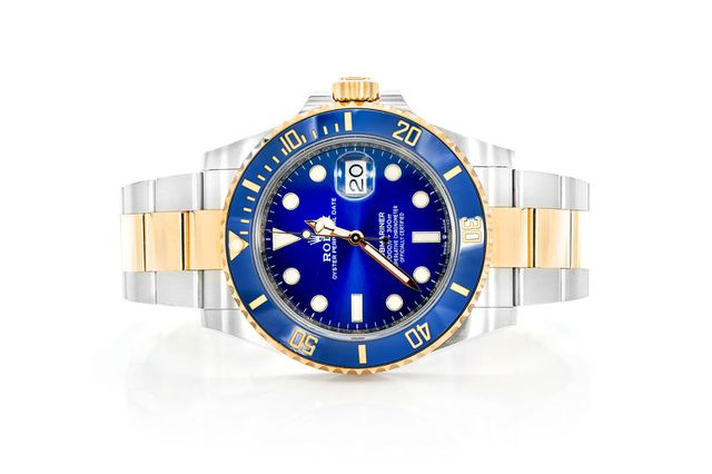 Rolex Submariner Date 40MM Steel & Yellow Gold (126613) All Factory Oyster Bracelet Blue Ceramic Bezel [bluesy]