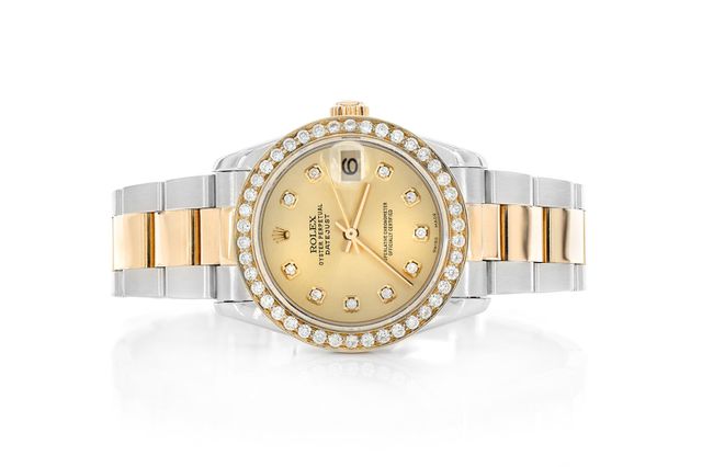 ROLEX DATEJUST 31MM TWO-TONE 1.15CTW (78243)