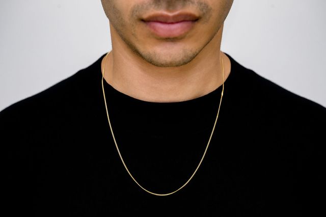 1MM Miami Cuban Link 14k Solid Gold Chain