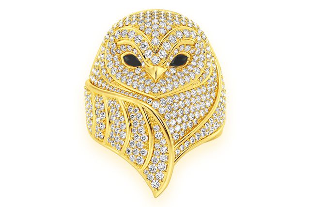 Owl Ring 14K   
