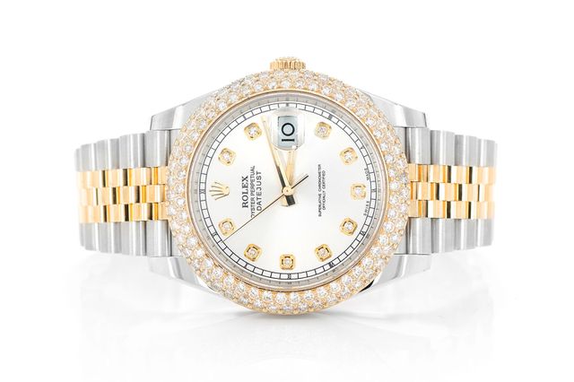 Rolex Datejust 41mm Two-Tone 4.25ctw 