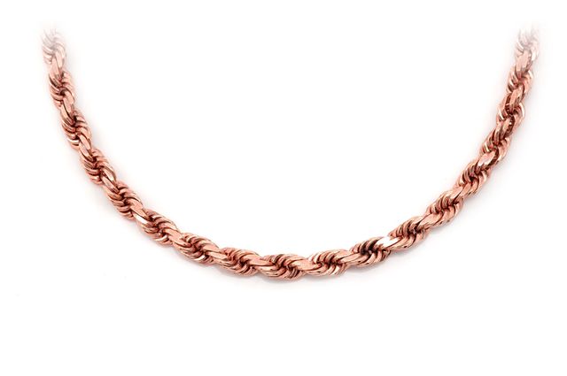 4mm Rope 14K   Chain