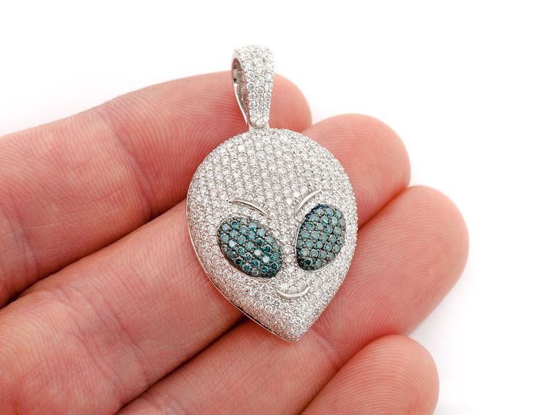 Alien Head Necklace